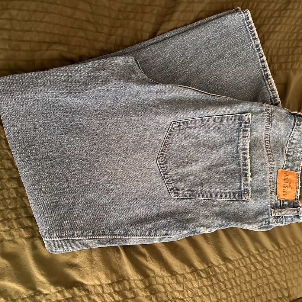 Hollister Women Denim Jeans in Light Blue